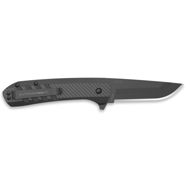 OD Edge Razor VX4 G10 Carbon Fiber Black Handle - Image 2