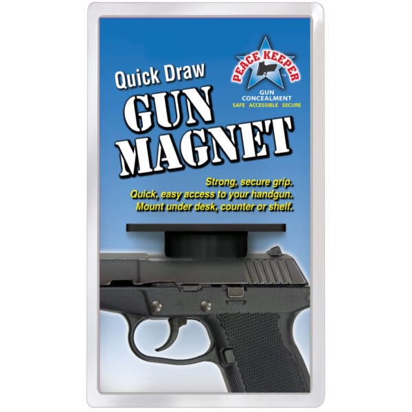 PS Quick Draw Gun Magnet Black – Secure Firearm Mounting - Image 2