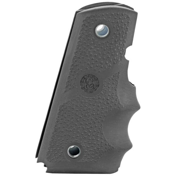 Hogue 1911 Officer Model Full-Size Finger Groove Black Grip - Image 2