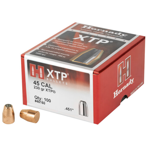 Hornady XTP 45 Cal .451 230gr 100ct Bullets