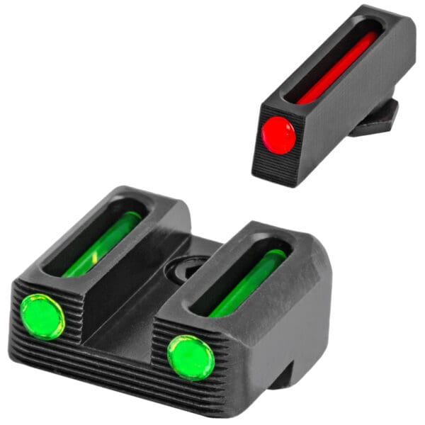 TRUGLO BRITE-SITE FBR Fiber Optic Sight for Glock 43