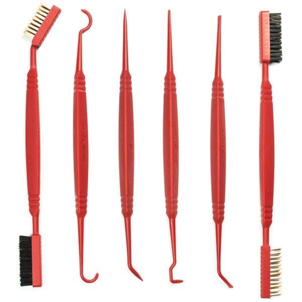 Real Avid Accu-Grip Picks & Brushes Set for Gun Cleaning