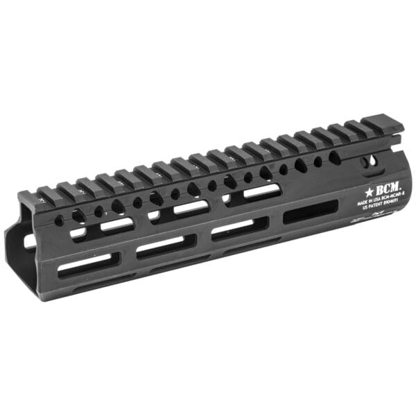 BCM Gunfighter MCMR Rail 556 8" Black MLOK - Tactical Handguard Accessory