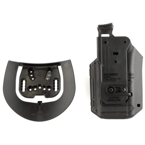 BH Omnivore L2 Holster with TLR 1/2, Right Hand, Black - Image 2