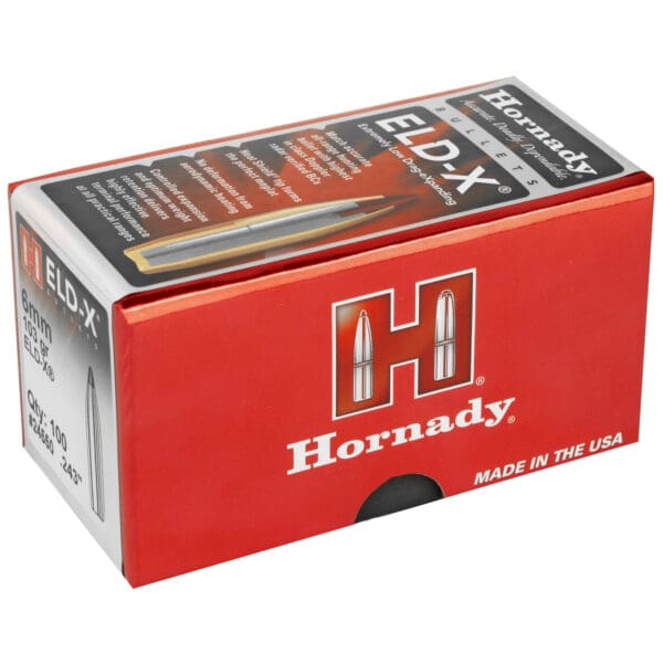 Hornady ELD-X 6mm .243 103gr Bullets 100ct - Image 2