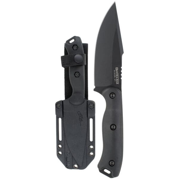 KABAR BK18BK Becker Harpoon Knife with Sheath, Black