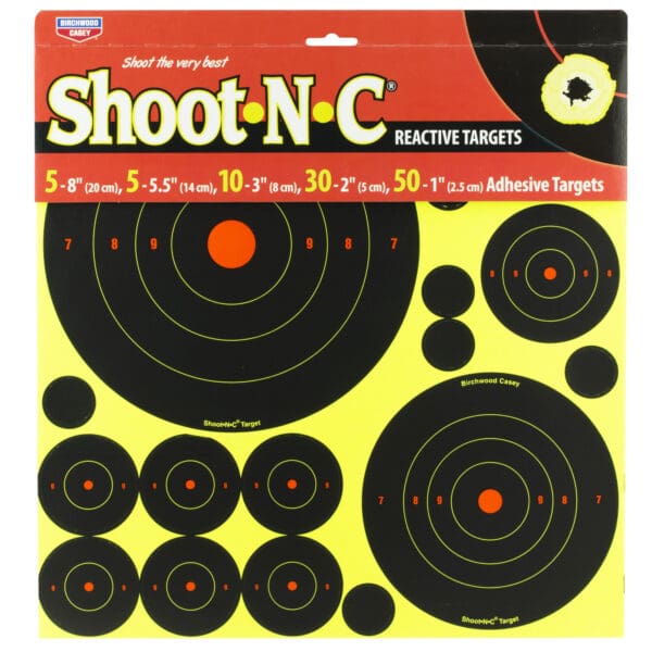 B/C SHT-N-C Variety Pack 50 Shooting Targets Bundle - Image 2