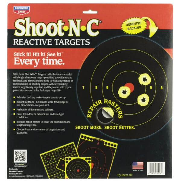 B/C SHT-N-C Variety Pack 50 Shooting Targets Bundle - Image 3