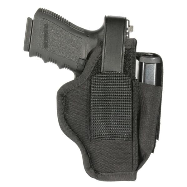 Blackhawk Ambidextrous Holster with Magazine Pouch Size 6, Black