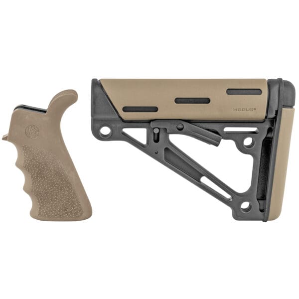 Hogue AR15 Grip and Stock Kit - Mil-Spec FDE