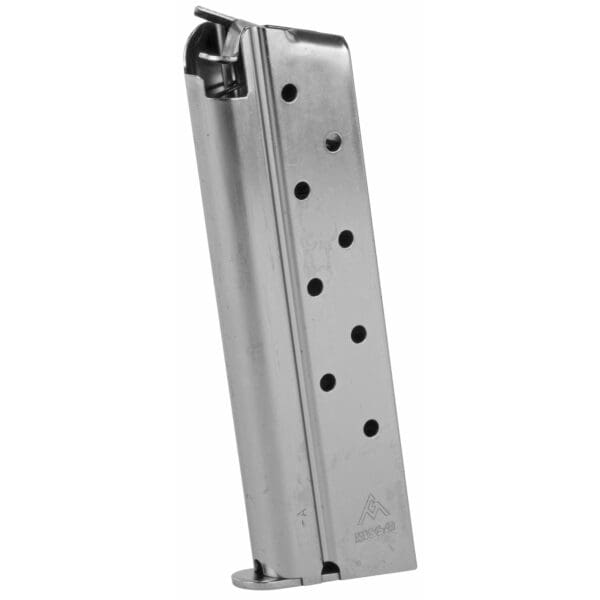 MEC-GAR Colt .38 Super 9-Round Nickel Magazine