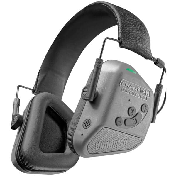 Champion Vanquish Elite Muff Grey: Noise Reduction Earmuffs