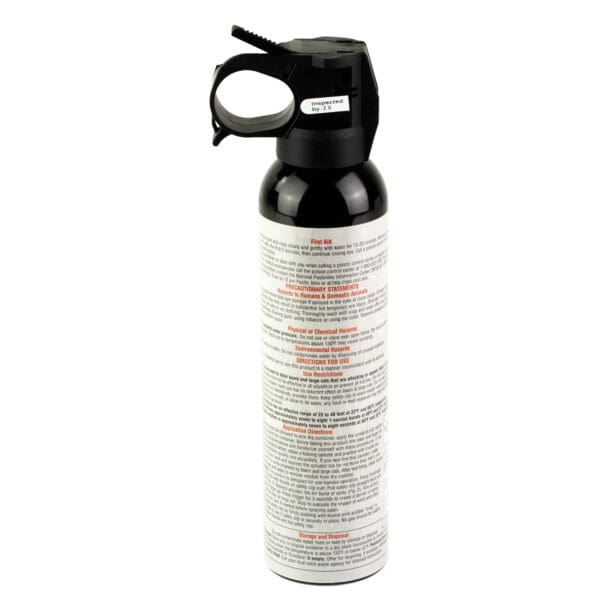 SABRE 9.2oz Bear and Mountain Lion Spray in Black - Image 2