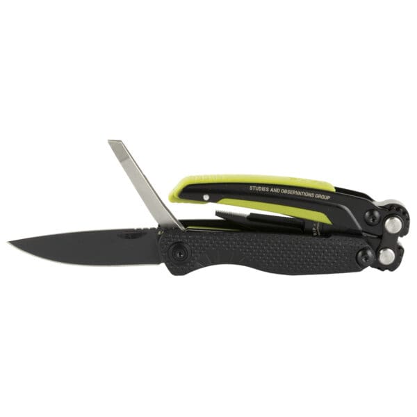 SOG Aegis MT Black/Moss Folding Knife - Durable EDC Tool - Image 2