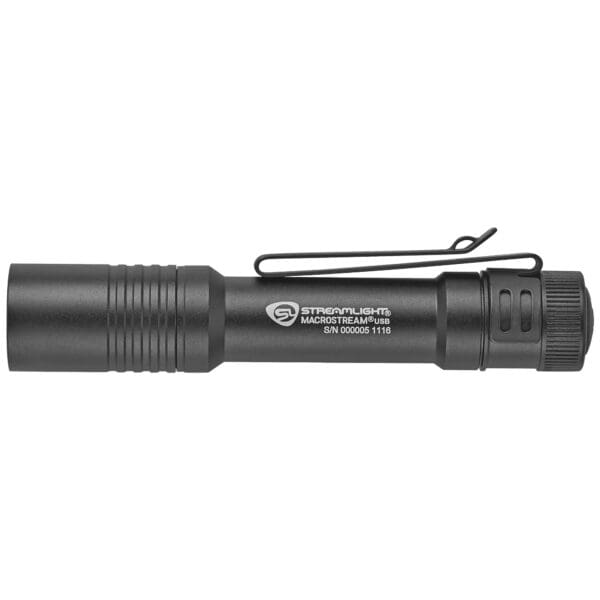 Streamlight MacroStream USB Black Rechargeable Flashlight