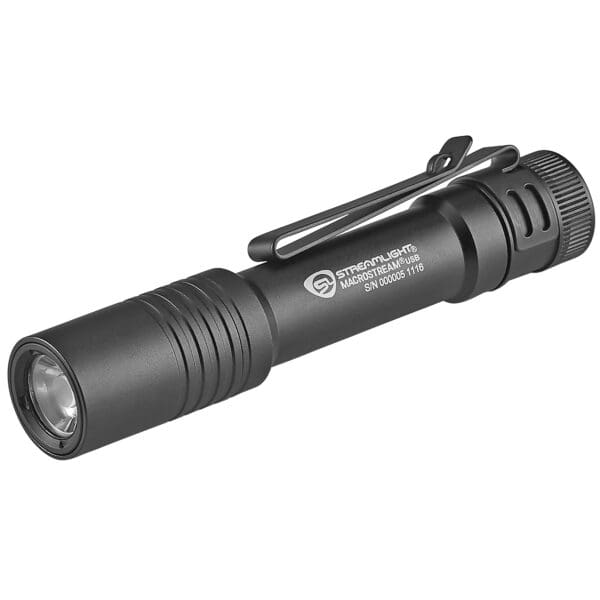 Streamlight MacroStream USB Black Rechargeable Flashlight - Image 2