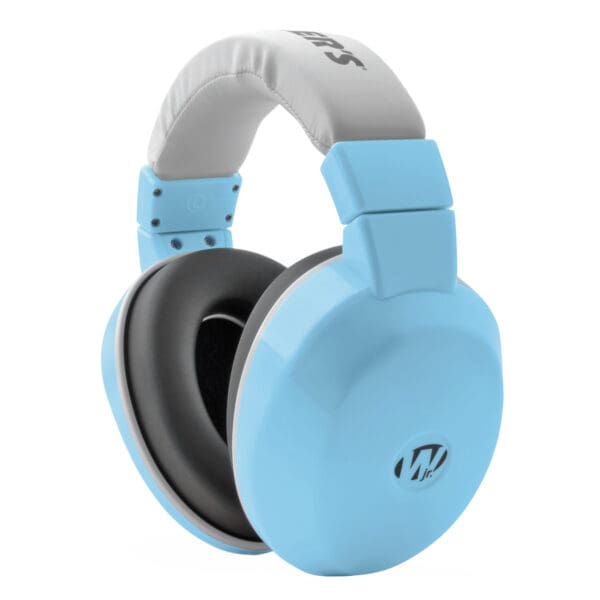 Walker's Ultra Compact Blue Muff - Lightweight Hearing Protection