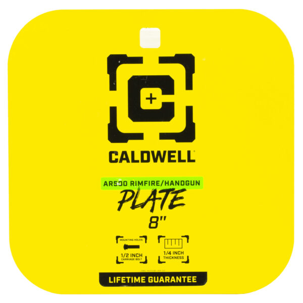 Caldwell AR500 1/4" Round/Hex 8" Gong Target