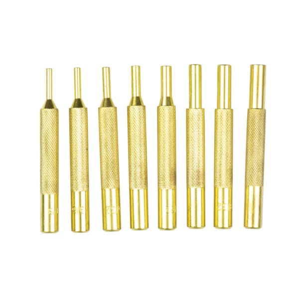 8-Piece Wheeler Brass Punch Set for Precision Gunsmithing - Image 2