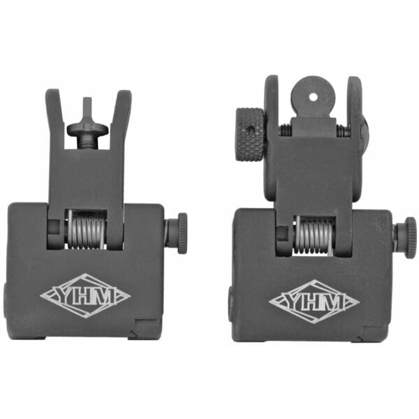 YHM Q.D.S. Sight Set in Black - Precision Rifle Sights