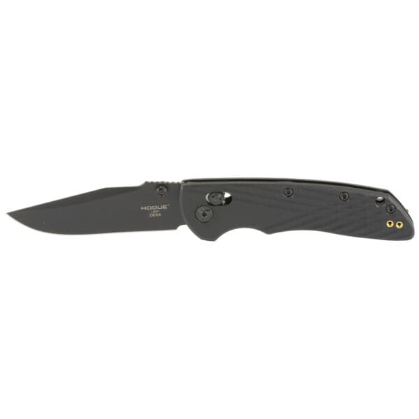 Hogue Deka 3.25" Clip Black Polymer Black: A Reliable EDC Option