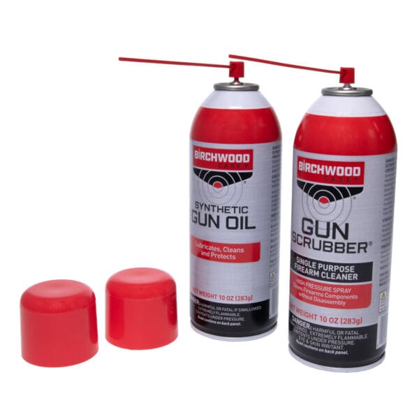 B/C Gun Scrubber and Gun Oil 10oz Combo Pack for Firearm Maintenance