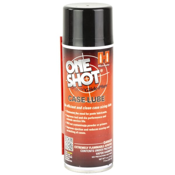 Hornady One Shot Spray Case Lube 5oz - Easy Lubrication for Cases