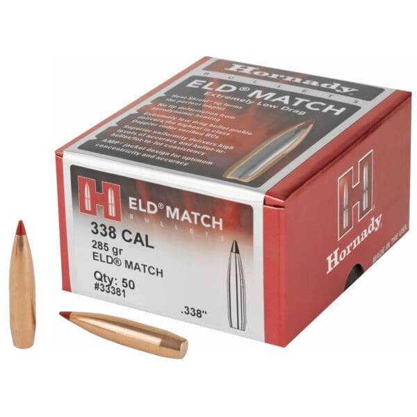 Hornady ELD-M .338 Cal 285gr 50 Count Bullet_Array