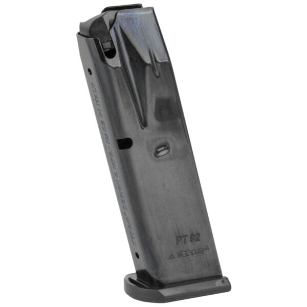 Mec-Gar Magazine for Taurus PT92/99 9mm 10 Round Capacity, Blued