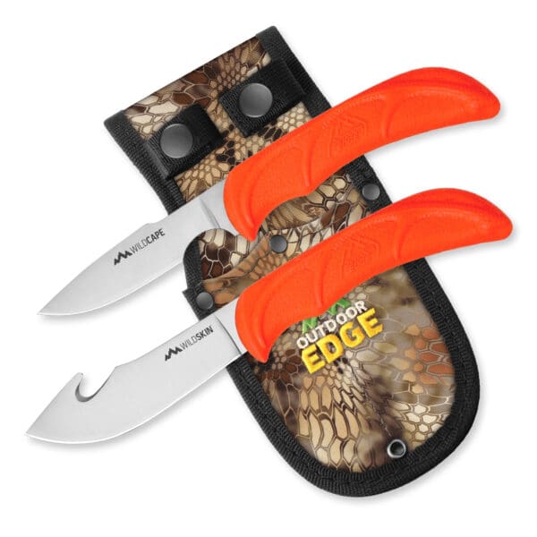 OD Edge Wild-Pair Skinner/Caper Set - Premium Hunting Knives