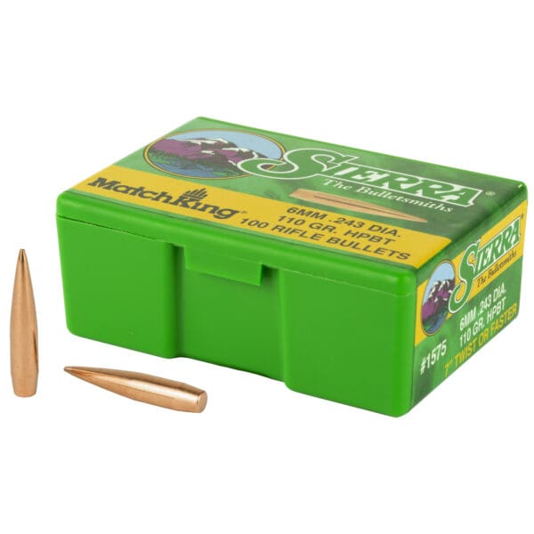 Sierra MatchKing .243 110gr 100ct Bullets