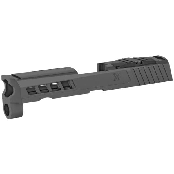 Custom Black Slide with RMR Cut for Sig Sauer P320 Compact - True Precision