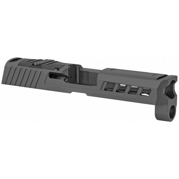 Custom Black Slide with RMR Cut for Sig Sauer P320 Compact - True Precision - Image 2