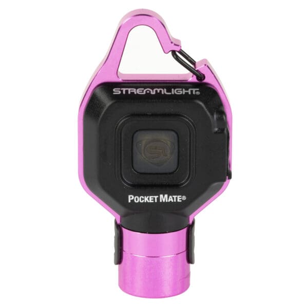 Portable Pink STRMLGHT Pocket Mate with USB Cord - Compact Light