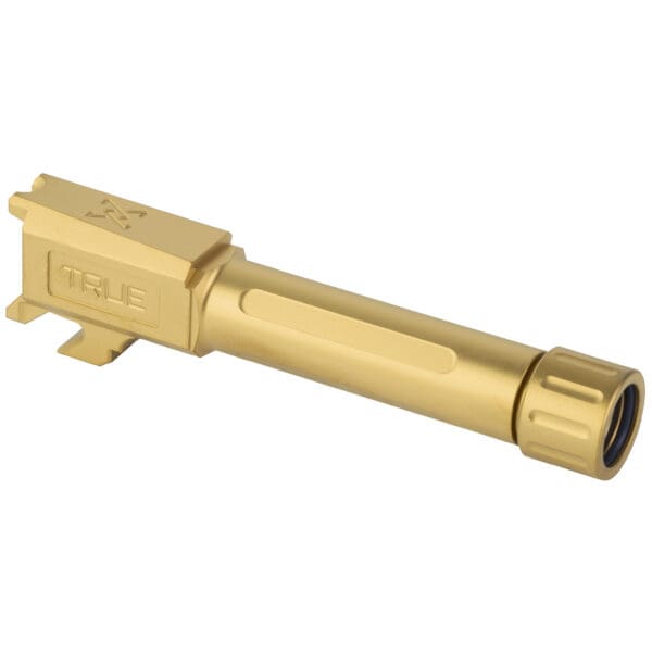 True Precision Hellcat Barrel 9mm Gold Threaded Barrel - Image 2