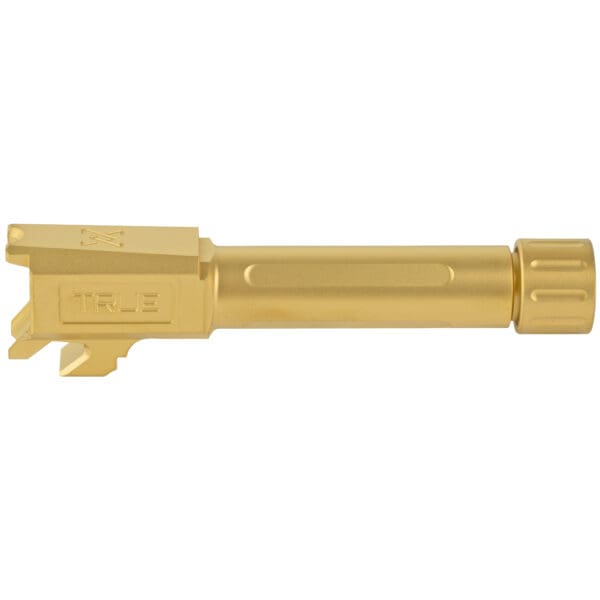 True Precision Hellcat Barrel 9mm Gold Threaded Barrel - Image 3