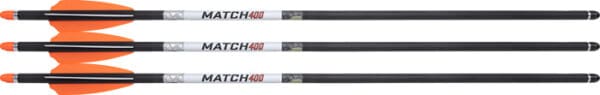 400 Carbon 20" Alpha HP Crossbow Arrows - Wicked Ridge XBow - 3 Pack