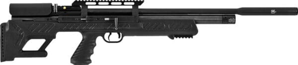 Hatsan BullBoss .25 PCP 1100 FPS Black Synthetic Air Rifle with 2 Magazines