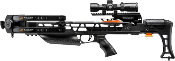 385FPS BlackMission Crossbow Sub-1 Package - Premium Bow for Hunting