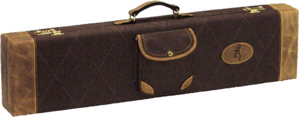 34" BBL Browning LONA Flint/Brown Over/Under Luggage Case