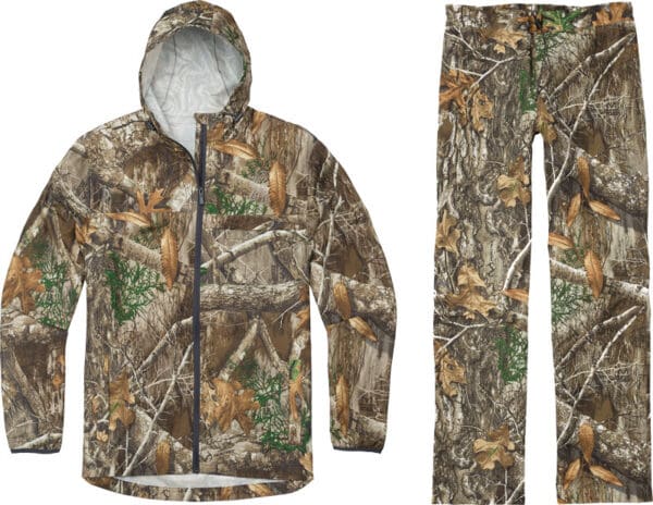 Realtree Edge X-Large Browning CFS Rain Suit 2-Piece - Waterproof Outdoor Gear