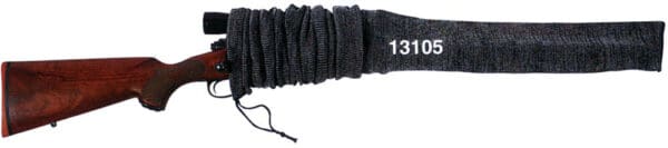 Gray 52-Inch Gun Sock for Scoped & Non-Scoped Rifles - Oversized Design