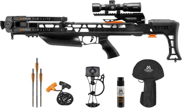 Black Mission Crossbow Sub-1 Lite - 335FPS Package