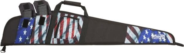 Centennial 48" RWB/Black Nylon Rifle Scoped Gun Case - Protective & Stylish