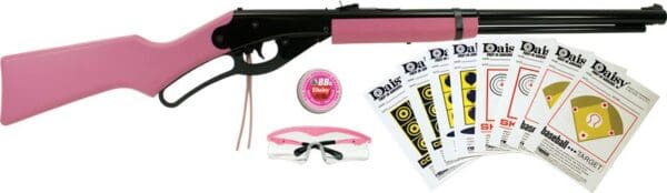 Daisy 1999 Pink Lever Action Carbine BB Shooting Fun Kit