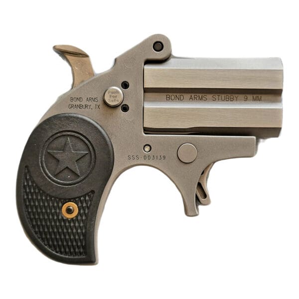 Bond Stubby 22LR 2.2" Stainless Black: No Taurus Grip - Image 2