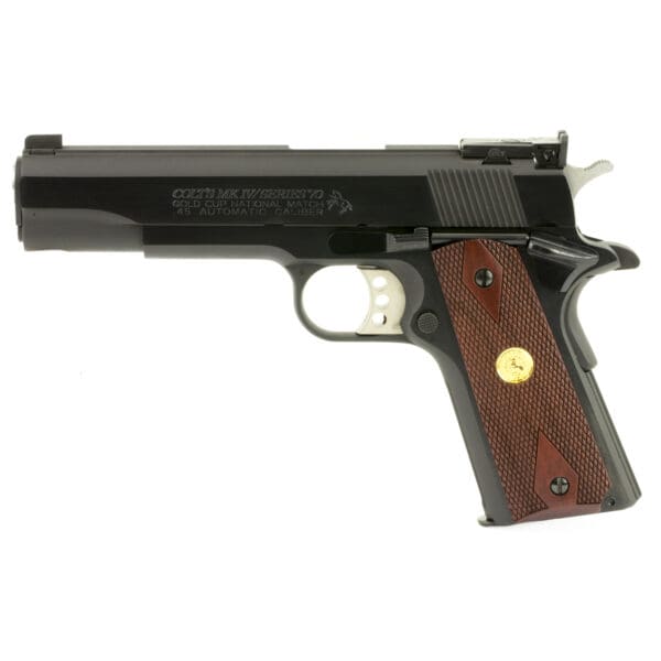 Colt Gold Cup National Match 45ACP 5" Barrel Black