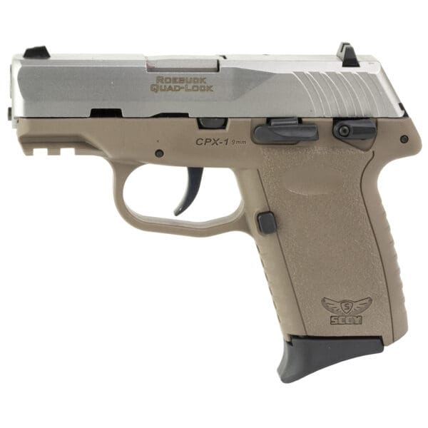 SCCY CPX-1 G3 9MM 3.1" 10-Round Two-Tone/Dark - Compact 9mm Handgun