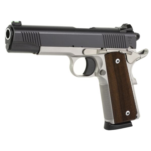 TISAS 1911 Enhanced 45ACP 5" 8RD Stainless Steel/Black - Image 3