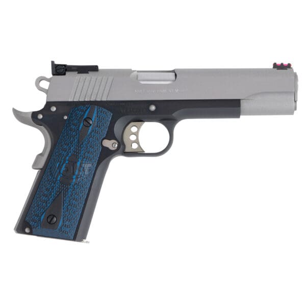 Colt Gold Cup LT 45 ACP 5" 8RD Black/Stainless Semi-Automatic Pistol - Image 2